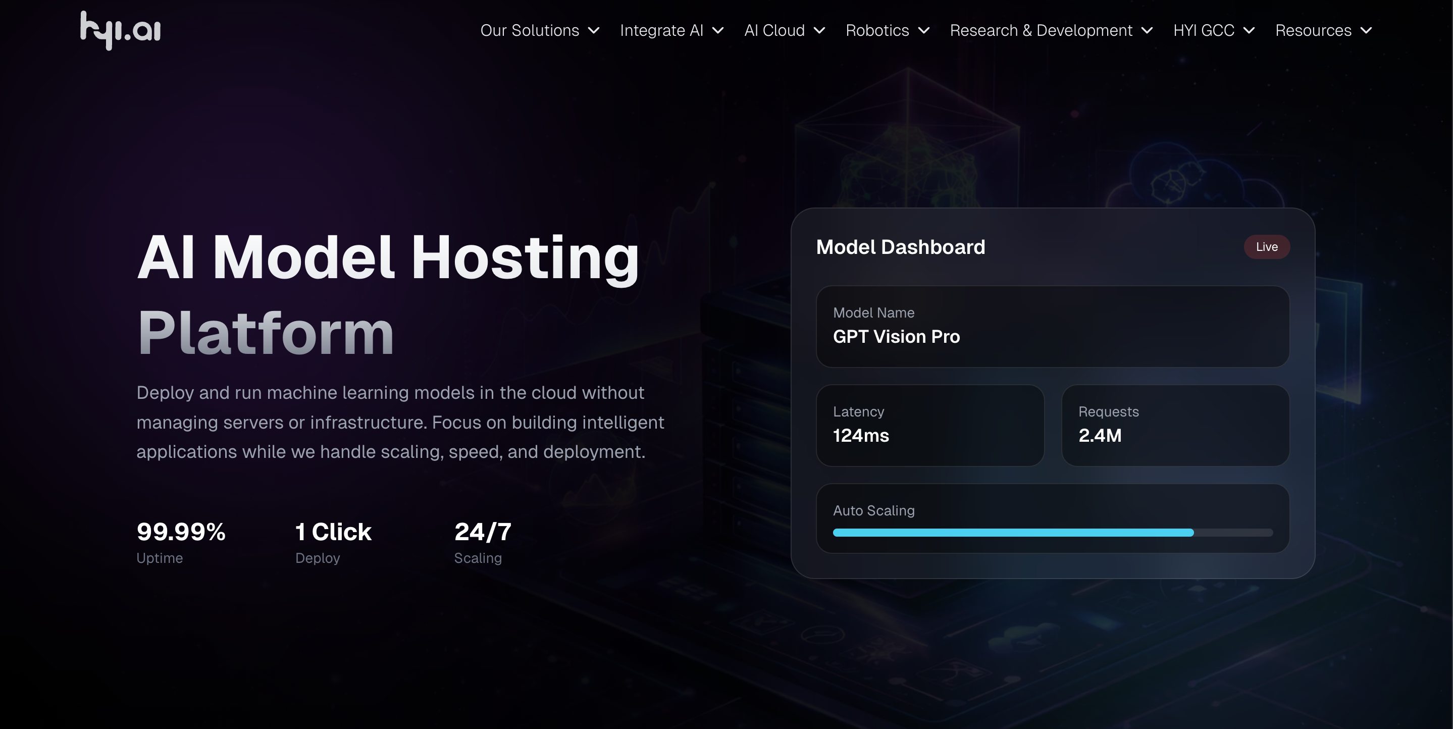HYI AI Cloud Hosting