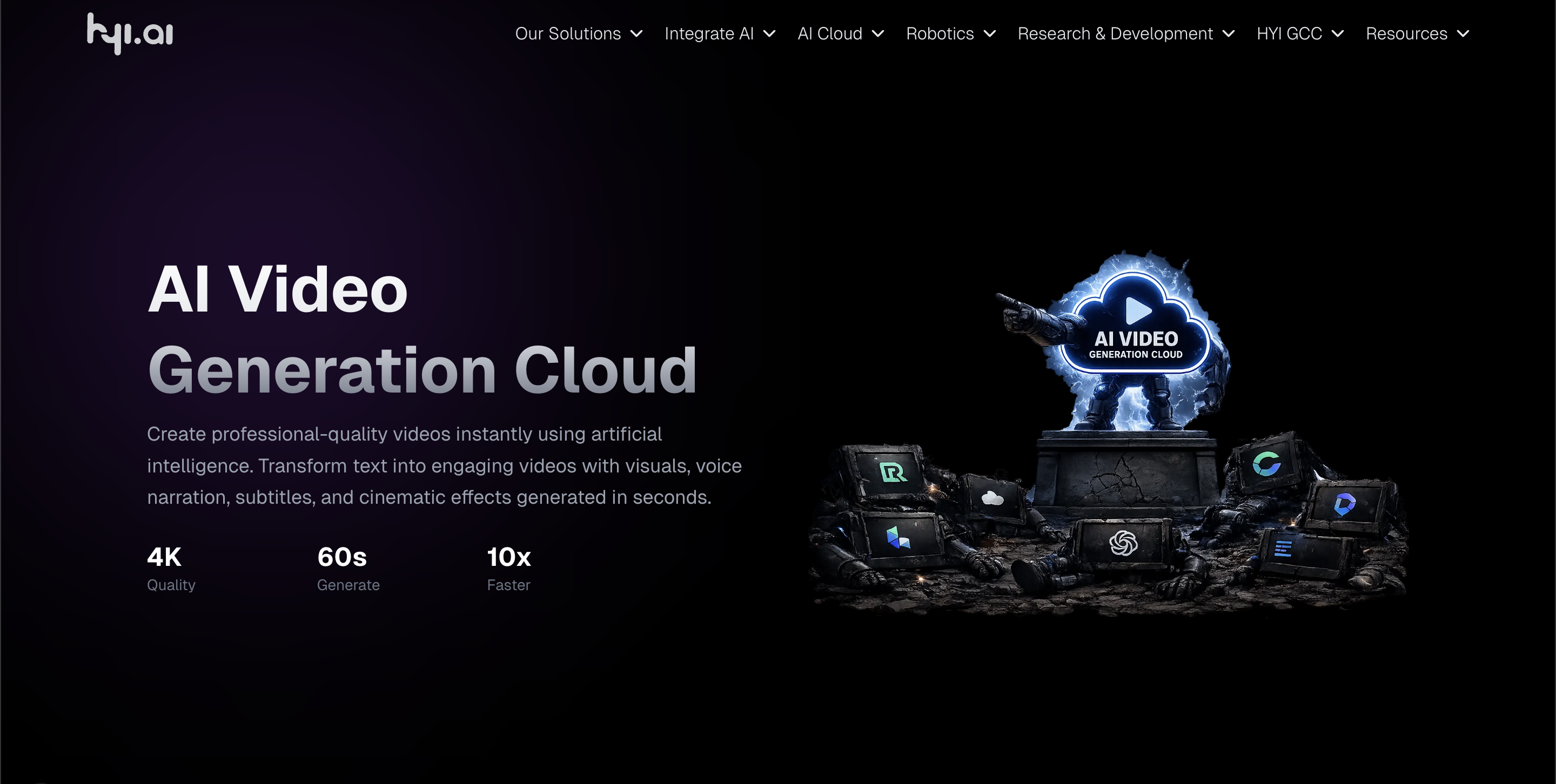 AI Video Generation Cloud